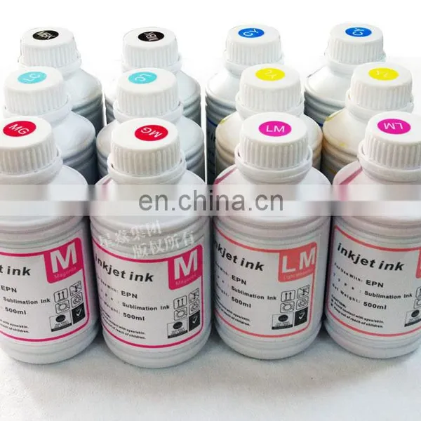 500ml Sublimation Ink Dye Sublimation Ink for Inkjet Printers Sublimation Transfer