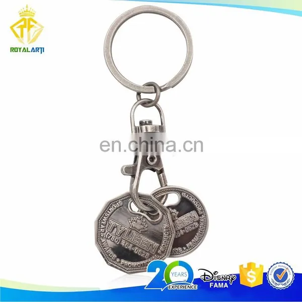 Custom Soft Enamel Trolly Coin Keychain With Business Logo photo-4