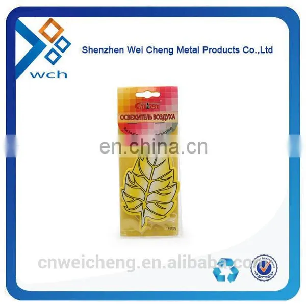 High Quality Customized Logo Hanging Car Air Fresheners