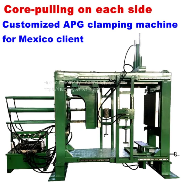 6-sides Cor-puller APG Clamping Machine photo-2