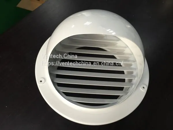 Aluminum Ball Weather Louver Supply Air Louver Factory photo-3