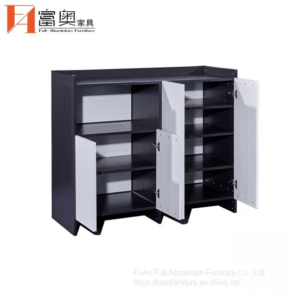 Metal Living Room Furniture Storage Side Cabinet photo-3