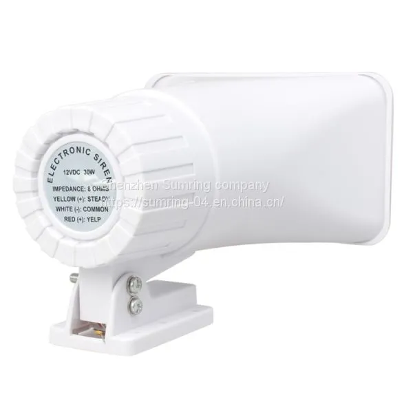 Horn Loudest Burglar Alarm Siren Speaker 30W photo-2