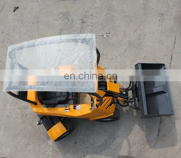 Farm Machinery CE Certification Mini Wheel Tractor Loader photo-3