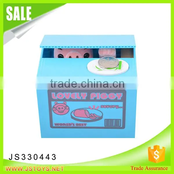 Funny Stealing Pig in the Piggy Bank photo-2