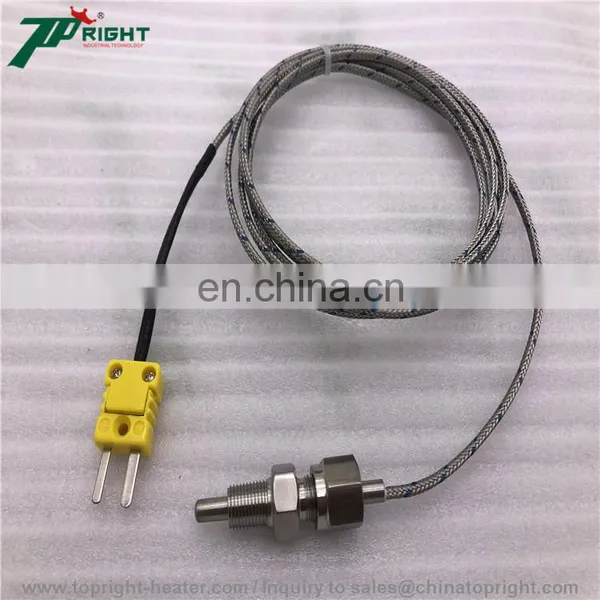 High Quality Products Thermocouple Element in J Type Temperature Sensor in Probe 5*50mm photo-3