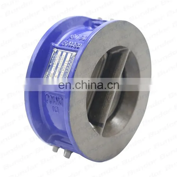 Bundor DN200 PN16 Vertical Wafer Check Valve CF8 Disc 8inch Wafer Non Return Valve photo-4