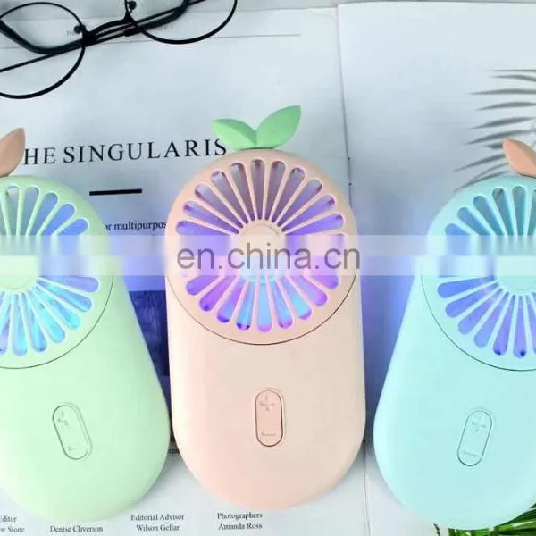 Portable Travel Office Battery Charge Usb Rechargeable Handheld Pocket Mini Fan photo-4