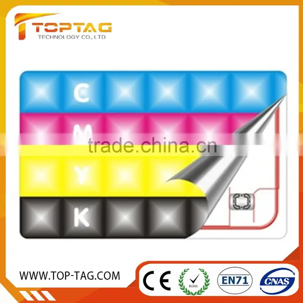 Special Offer CMYK Laser Plastic Card photo-6