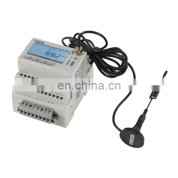 Three Phase Smart Energy Meter Wattmeter Power Meter ADW300 RS485 Modbus-RTU Din Rail Powered Metered Watt Watt photo-5