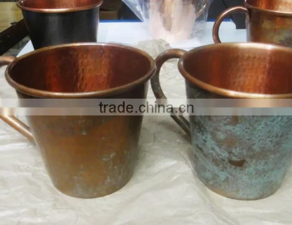 COPPER MULE MUGS HAMMERED MULE MUGS COPPER BEER MUGS FDA APPROVED MUGS photo-2