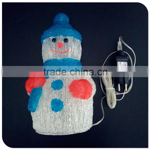 Christmas Decorative Led 3d Motif Snowman Lights Outdoor Use photo-4