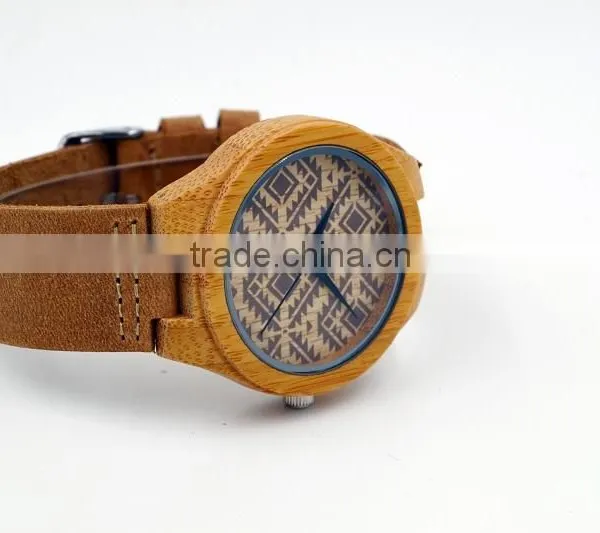 Smart Watch Made Wood Watches Men Natural Wooden Wrist Watch for Men or Women photo-3
