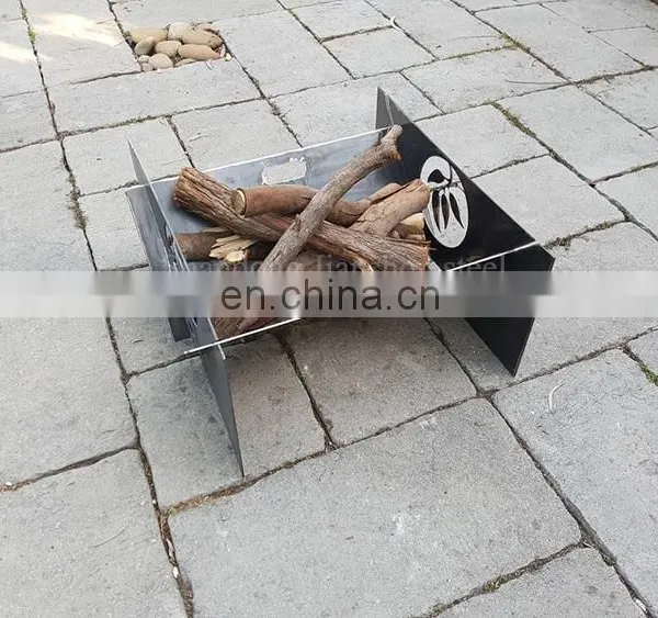 High Quality Corten Steel Outdoor Fire Pit Metal Fire Bowl BBQ Backyard Heater Fire Pit photo-2
