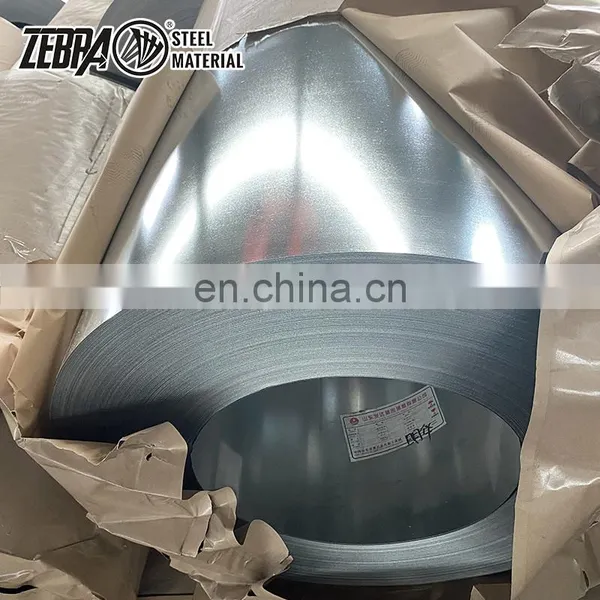 Z40 Regular Spangle 0.32*1000 mm Galvanized Steel Coil Z100 Hot Dipped Galvanized Iron Roll photo-3