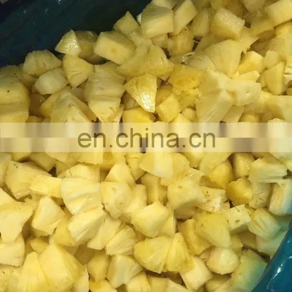 Sinocharm Sweet Direct Sales Frozen IQF Pineapple Diced/Sliced/Chunks photo-4