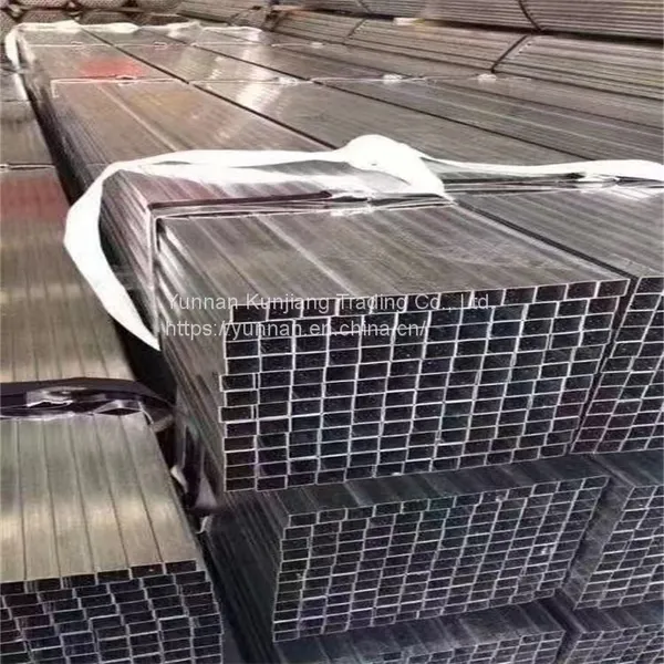 Yunnan Q235 Square Tube Wholesale Hot Dip Galvanized Square Tube 40 * 80 * 3 Square Tube Kunming Sales Square Tube photo-4