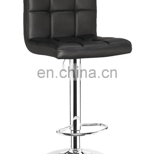 BREAKFAST BAR STOOL CHAIR WITH GRID DESIGN photo-5