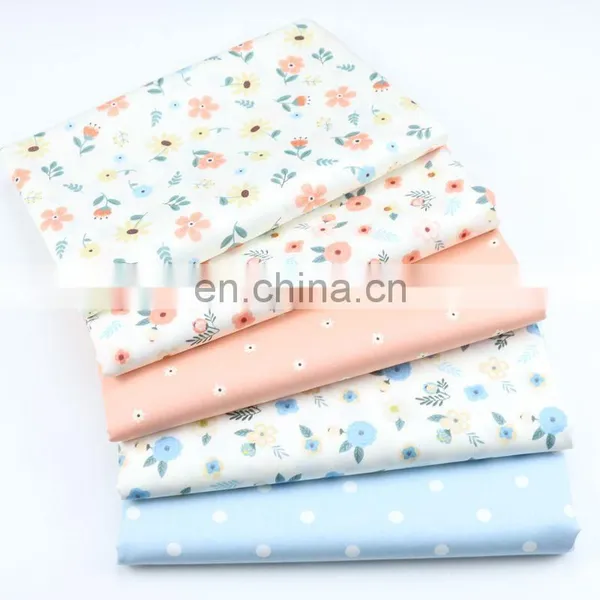 Class Long Plush Cotton Pure Rural Beautiful Environmental Friendly Cloth Small Floral Print Baby Fabric photo-5