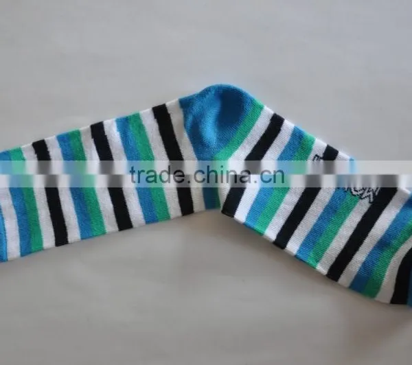 Men's Stripe Cotton Socks photo-3