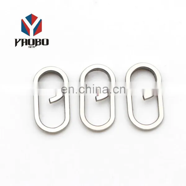 Sale In Bulk 25mm Custom Split Keychain Key Chain Ring For Promotion Gifts photo-5