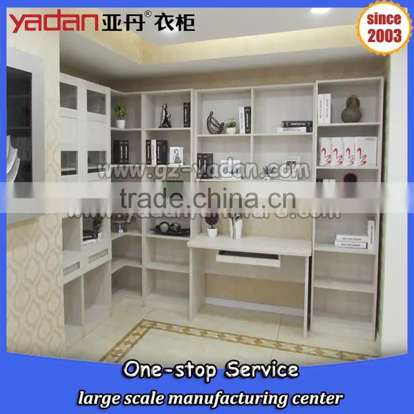 Designs of Bookcase With Study Table Mdf Customer Tailor-made K/D Furniture photo-4