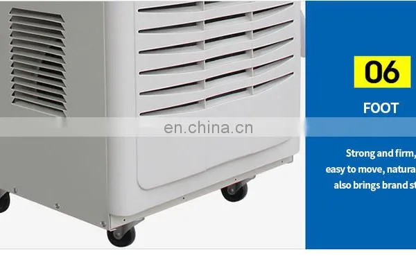 China Factory of 150L Industrial Lgr Basement Dehumidifier With Air Purifier Universal Wheel photo-5