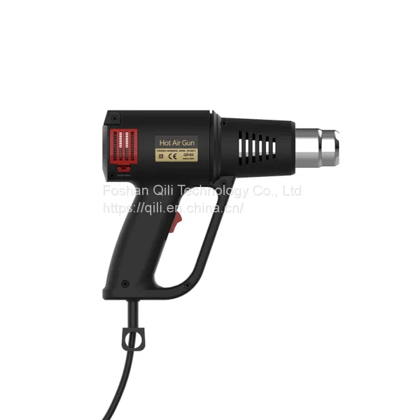 Qr 83b Qili Wholesale Price Heat Shrink Gun Mini Portable Hot Air Gun Soldering Station Air Spray Gun photo-2