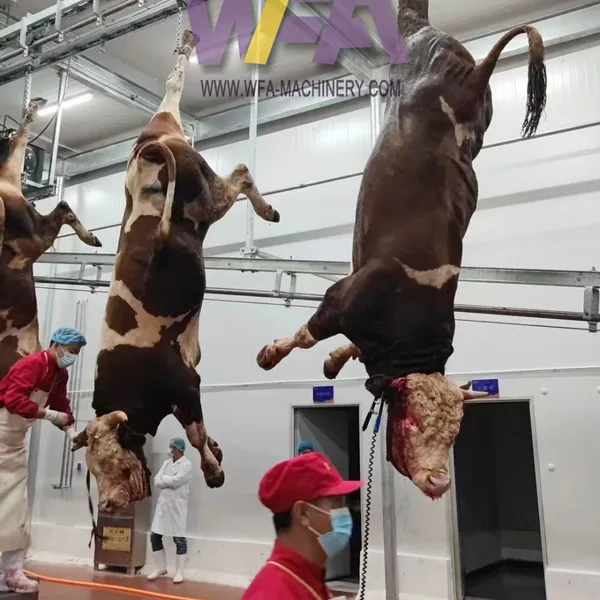 Specially Customized Bull Butcher Machine Blood Trough For Cow Slaughter House photo-4