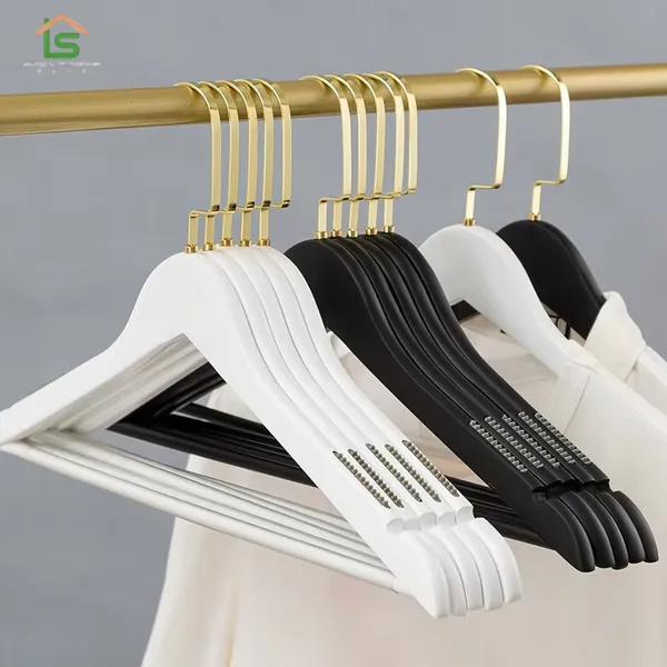 High Quality Factory Supply Coat Hanger Suit Dresses Hanger Wooden Hanger Garment Hanger