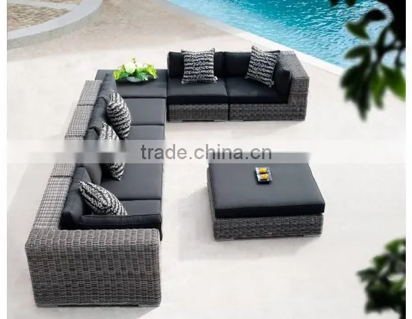 Rattan Garden Furniture Deals Outdoor Sectional Sofa Wicker Patio Furniture on Sale photo-6