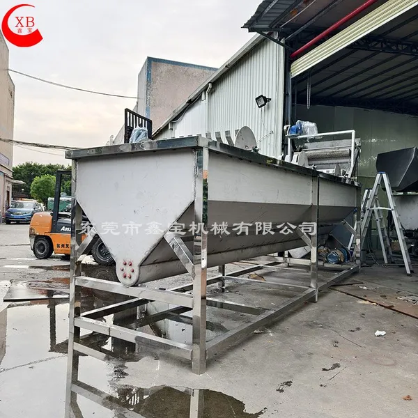 Plastic Floating Washing Tank Heavy Duty Sink Float Separator for Plastic Recycling Line