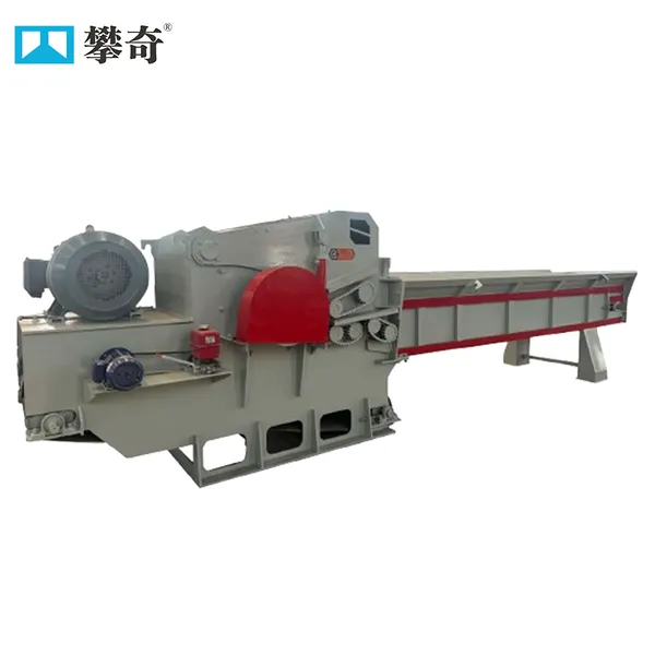 Automatic Feed Wood Crusher With Dust Extraction System for Sawmills