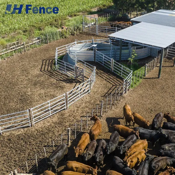 Galvanized Metal Cattle Fence Panel for Livestock Farm Yard photo-2
