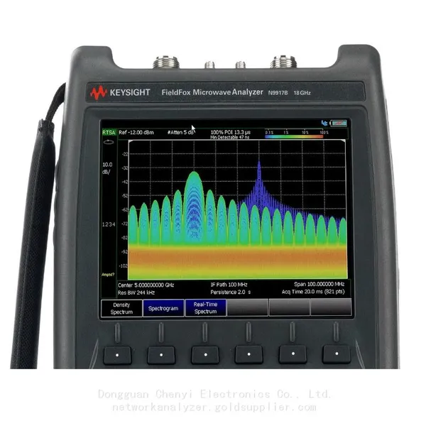Keysight N9917B FieldFox Handheld Microwave Analyzer, 30 KHz to 18 GHz photo-2