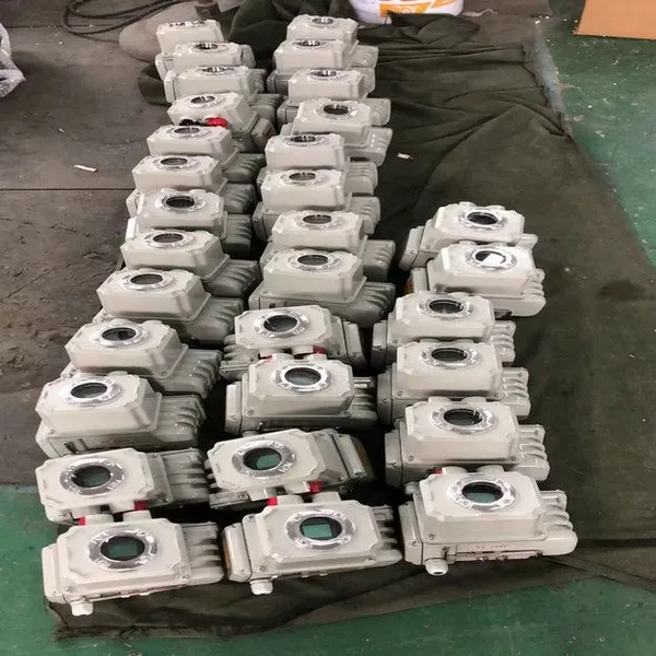 Open/Close Regulating Ball Valve/Butterfly Valve/Control Valve Quarter Turn Electric Actuator 24VDC/110VAC/220VAC/380VAC photo-2