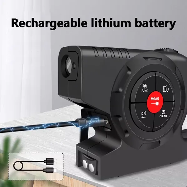 OEM Digital Laser Tape Measure With Bluetooth, Data Transfer to App, 60m Range photo-4