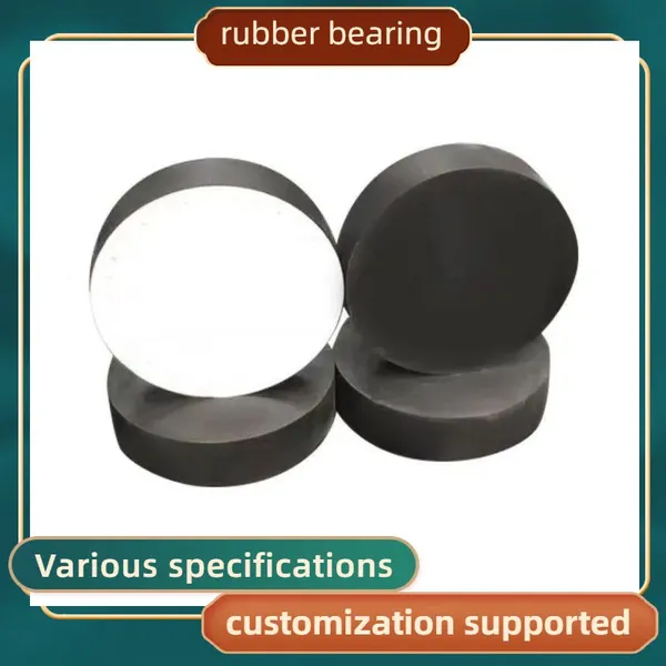 Anti Vibration Rubber Bridge Support Wear Resistant Elastomeric Bridge Rubber Bearing for Bridge Construction photo-4