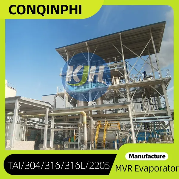 Concentrated Brine Evaporation Crystallization Unit with 2-Year Warranty and Mill Test Report Provided