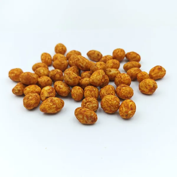 Low Oil Baked Paprika Coated Peanut Kernels, Gluten Free Crispy Peanut Snacks Bulk OEM With HALAL, BRC, KOSHER Certifications photo-4