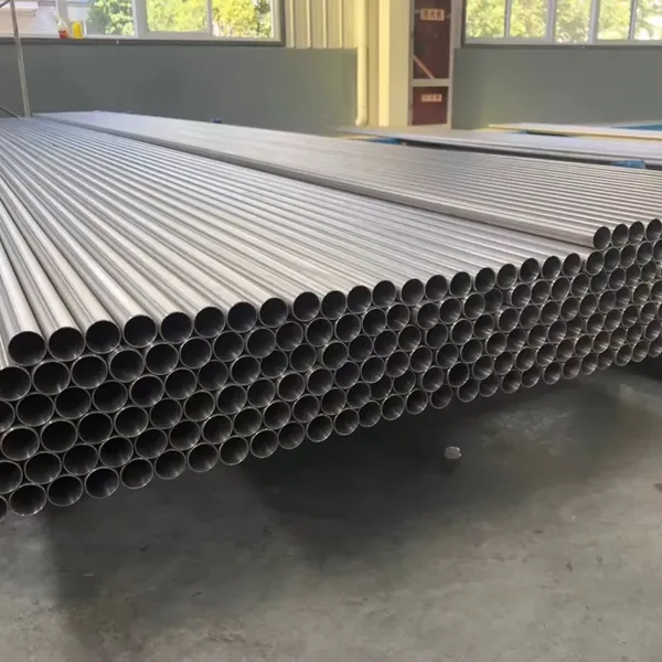 High-quality Titanium Pipe for Exhausting in Automobiles / Welded Titanium Pipe Supplier