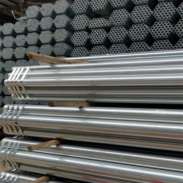 Factory Supply Hot‑Dip Galvanized Round Steel Tube GI Pipe BS1387 6m Length For Building Project photo-3