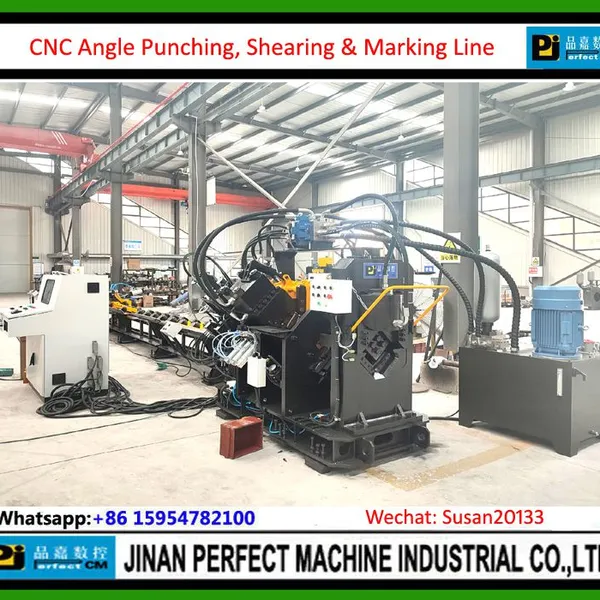 CNC Angle Punching Machine CNC Angle Line China Top Supplier High Quality Machine