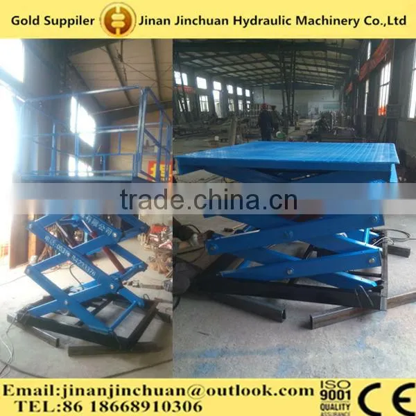 Stationary Scissors Lift Platform Indoor and Outdoor Scissor Lift for Car Lift photo-4