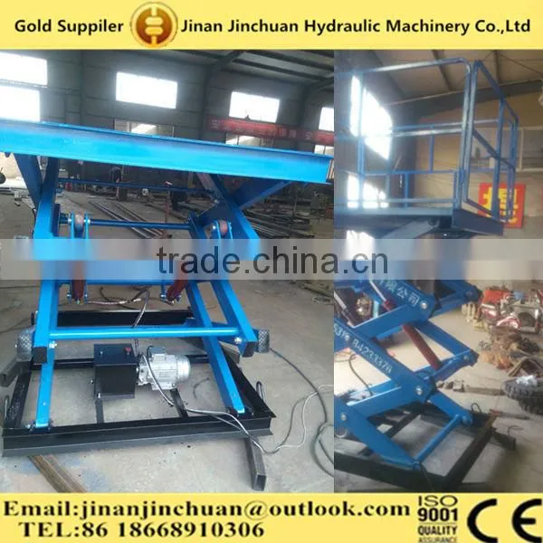 Stationary Scissors Lift Platform Indoor and Outdoor Scissor Lift for Car Lift photo-2