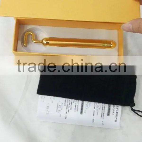 2016 Hot Selling for Salon or Home Use 24K Gold Energy Vibrating Enhance Immunity Prevent the Aging Beauty Equipment photo-2