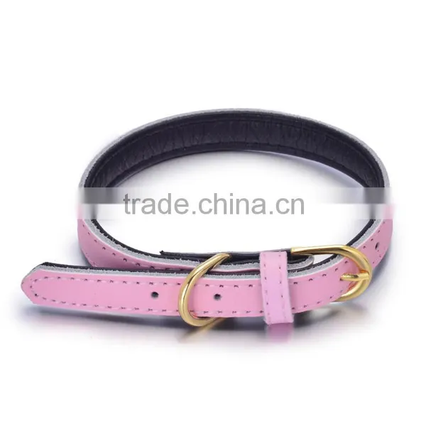 Wholesale Pet Supplies Real Cowhide Genuine Leather Dog Collar photo-2