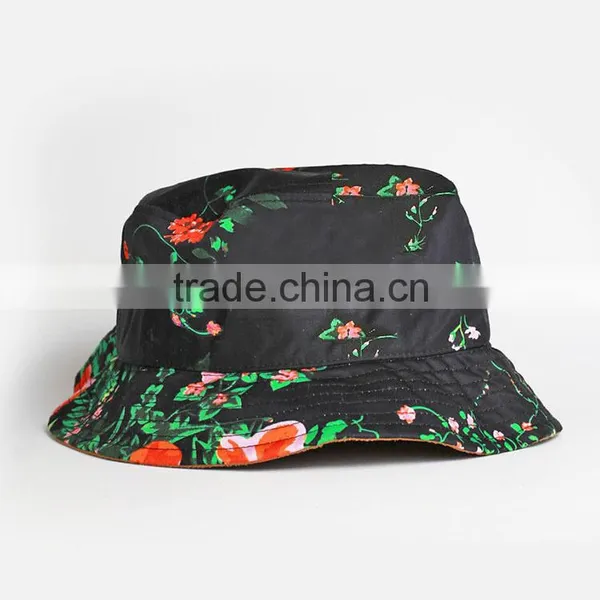 Adult Mexican Cheap Tie Dyed Printed Bucket Hat With Logo Patch photo-3