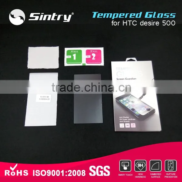Most Popular Nano Coating Free Sample Phone Screen Protector 5.0inch 0.25MM Mobile Automatic Adsorption Perfect Fit for HTC M7 photo-3