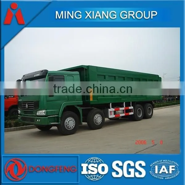 HOT SALE HOWO Heavy Duty 8X4 Tipper Truck Capacity 375HP Euro 3